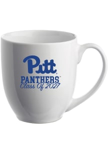 Pitt Panthers 16oz Class of 2027 Glossy Bistro Ceramic Mug - Blue