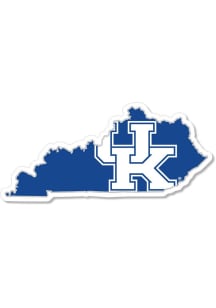 Kentucky Wildcats 2" Interlock State Dizzler Stickers - Blue