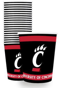 Cincinnati Bearcats 12 oz 20 Pack Disposable Cups