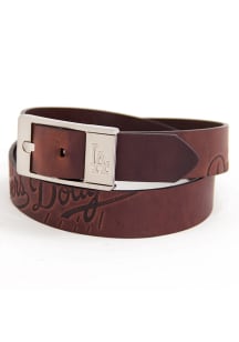 Los Angeles Dodgers Leather Brandish Mens Belt