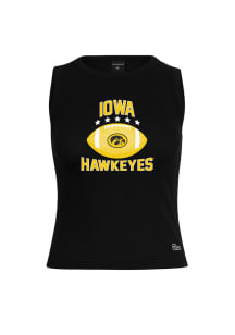Hype and Vice Iowa Hawkeyes Womens Black Full Length Tank Top