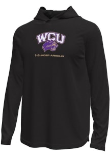 Under Armour Western Carolina Mens Black Logo Tech Stretch Hood