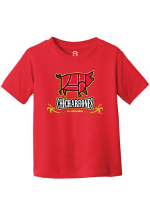 Summit Sportswear Columbia Fireflies Toddler Red Primary Copa Short Sleeve T-Shirt