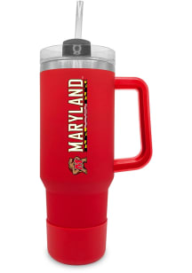 Maryland Terrapins 40 oz Stainless Steel Tumbler - Red