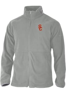 Columbia USC Trojans Mens Grey Everest Ridge Long Sleeve Full Zip Jacket
