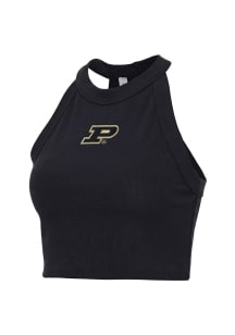 Purdue Boilermakers Womens Black Drift Tank Top