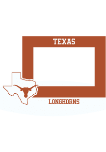 Texas Longhorns 4x6 Standee Main Mark Picture Frame - Burnt Orange