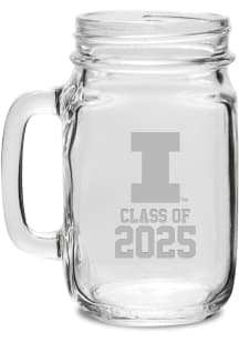 Illinois Fighting Illini Class of 2025 Jar Stein - White