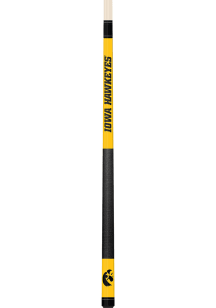 Iowa Hawkeyes Colored Laser Pool Cue