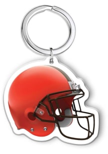 Cleveland Browns Acrylic Helmet Keychain - Brown