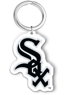 Chicago White Sox Acrylic Keychain - Black