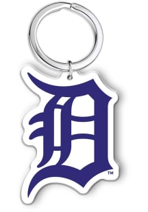 Detroit Tigers Acrylic Keychain - Navy Blue