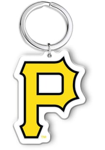 Pittsburgh Pirates Acrylic Keychain - Black
