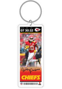 Kansas City Chiefs Acrylic Graphic Keychain - Red