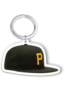 Pittsburgh Pirates Cap Keychain - Yellow