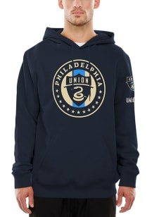 New Era Philadelphia Union Mens Navy Blue M2O Primary Logo Hood