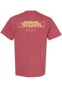 Summit Sportswear Iowa State Cyclones Womens Cardinal Alumni Short Sleeve T-Shirt