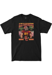 Alex VanSumeran USC Trojans Youth Black Big Ten Media Days Custom Player Tee