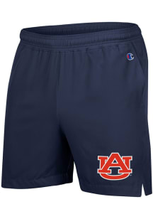 Champion Auburn Tigers Mens Navy Blue Primary Logo Shorts