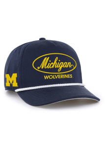 47 Michigan Wolverines Foundational Hitch RF Adjustable Hat - Navy Blue