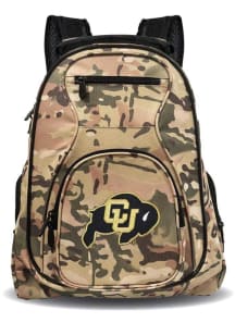 Colorado Buffaloes Black Premium Laptop Backpack