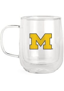 Michigan Wolverines 16oz Campus Landmark Glass Ceramic Mug - White