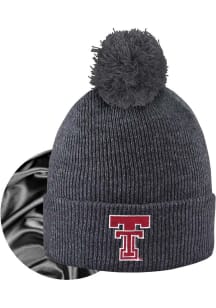 LogoFit Texas Tech Red Raiders Dark Grey Monroe Womens Knit Hat