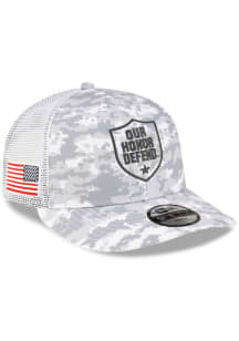 New Era Ohio State Buckeyes White Digi Camo LP Stretch 9FIFTY Trucker Youth Adjustable Hat