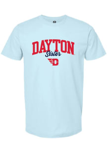 Summit Sportswear Dayton Flyers Womens Light Blue Sister Short Sleeve T-Shirt
