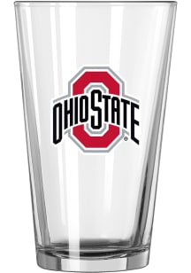Ohio State Buckeyes team schedule listing Pint Glass - Red