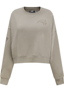 Pro Standard Orlando Magic Womens Brown Neutral Crew Sweatshirt
