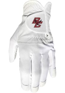 Boston College Eagles White Cool Mesh Golf Gloves