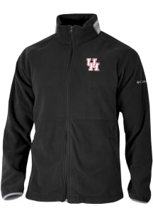 Columbia Houston Cougars Mens Black Everest Ridge Long Sleeve Full Zip Jacket