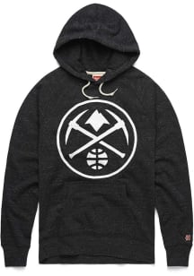 Homage Denver Nuggets Mens Charcoal Blacktop Fashion Hood