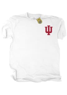 Indiana Hoosiers White Fetch Short Sleeve T Shirt