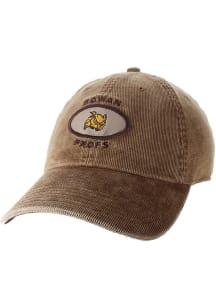 Legacy Rowan University Salt Wash Corduroy Adjustable Hat - Brown