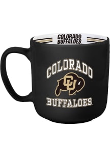 Colorado Buffaloes 15oz Stripe Ceramic Mug - Black