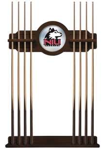 Northern Illinois Huskies Solid Wood Cue Rack Pool Table