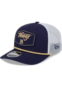 New Era Navy Midshipmen 9SEVENTYSS Adjustable Hat - Navy Blue