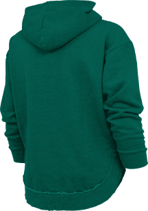 Pressbox George Mason University Womens Green Clairmont Hooded Sweatshirt