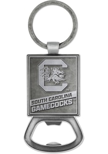 South Carolina Gamecocks Pewter Keychain - Silver