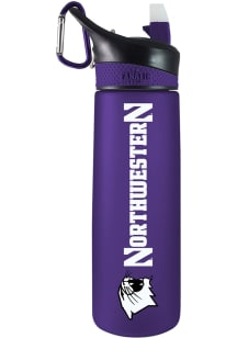 Northwestern Wildcats 24oz Tritan Plastic Water Bottle