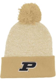 LogoFit Purdue Boilermakers White Rooney Mens Knit Hat