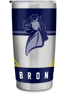 Central Oklahoma Bronchos 20oz Stainless Steel Tumbler - Silver