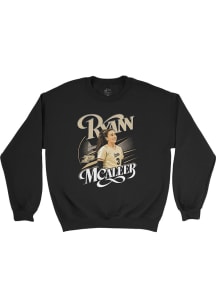 Ryan McAleer  Campus Ink Purdue Boilermakers Youth Black Graphic Crew Long Sleeve Crew Sweatshirt