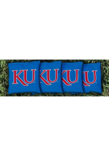 Kansas Jayhawks All-Weather Cornhole Bags Corn Hole Bags