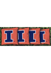 Illinois Fighting Illini Corn Filled Corn Hole Bags