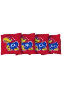 Kansas Jayhawks Corn Filled Corn Hole Bags