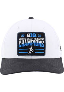Zephyr Washington Huskies 2025 Big Ten Womens Soccer Tournament Champs LR Basis ADJ Adjustable Hat..