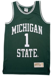 Homefield Michigan State Spartans Green Throwback Jersey